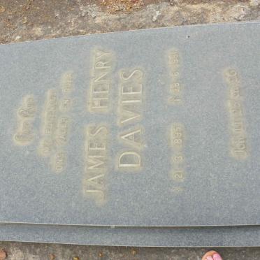 DAVIES James Henry 1895-1981