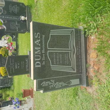 DUMAS Johannes Albertus Hendrik 1934-2001