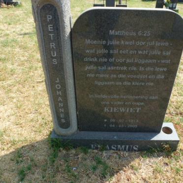 ERASMUS Petrus Johannes 1913-2005