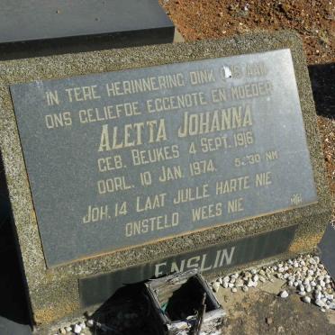 ENSLIN Frederik Johannes Hermanus 1912–1975 &amp; Aletta Johanna BEUKES 1916–1974 #3