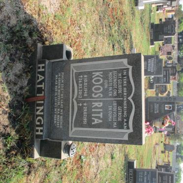 HATTINGH Koos 1948-2012 &amp; Rita 1951-