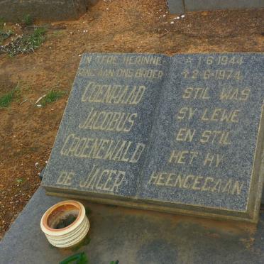 JAGER Coenraad Jacobus Groenewald, de 1944-1974