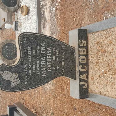 JACOBS Magdalena Cathrina 1930-1983