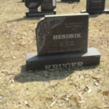 KRUGER Hendrik