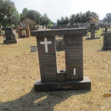 KRUGER Jannu Hendrik 1946-2004