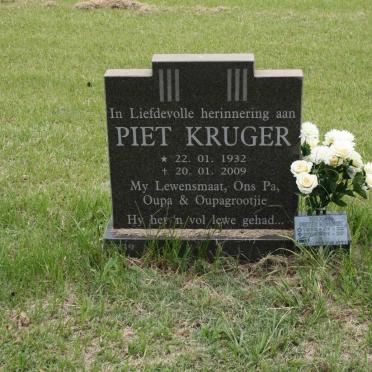 KRUGER Piet 1932-2009