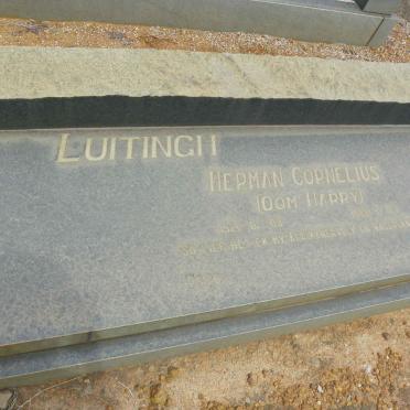 LUITINGH Herman Cornelius 1924-1982