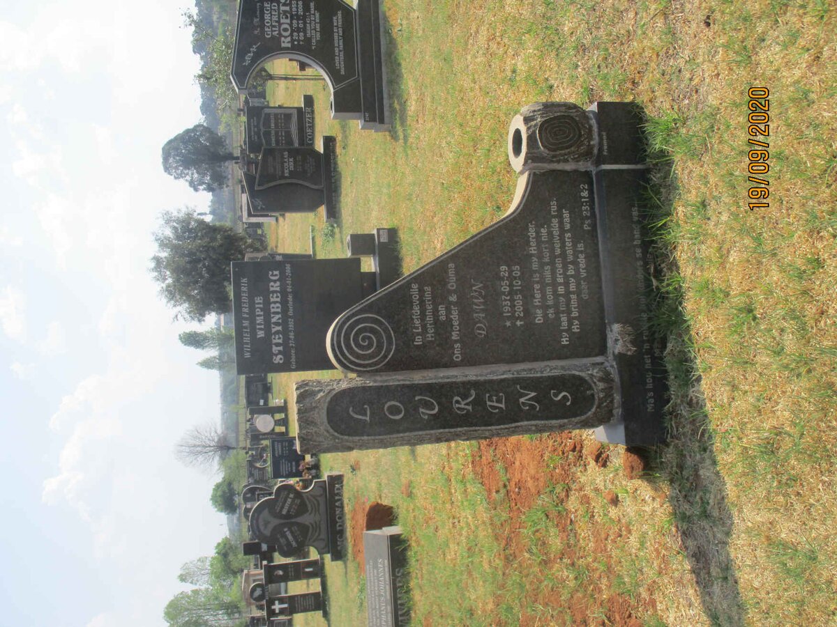 LOURENS Dawn 1937-2005