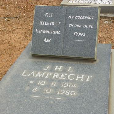 LAMPRECHT J.H.L. 1914-1980