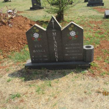 MLANGENI Eva Bangi 1957-2005 #1