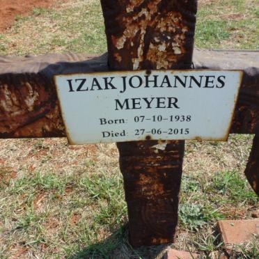 MEYER Izak Johannes 1938-2015