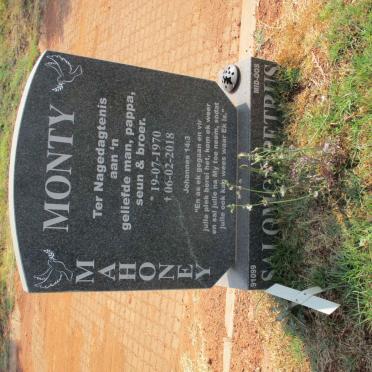 MAHONEY Salomo Petrus 1970-2018