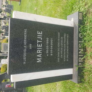 PRINSLOO Marietjie 1950-2001