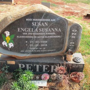 PETERS Engela Susanna 1959-2018