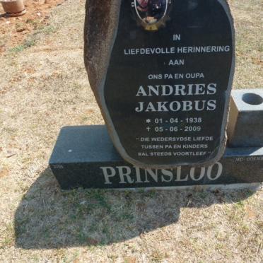 PRINSLOO Andries Jakobus 1938-2009