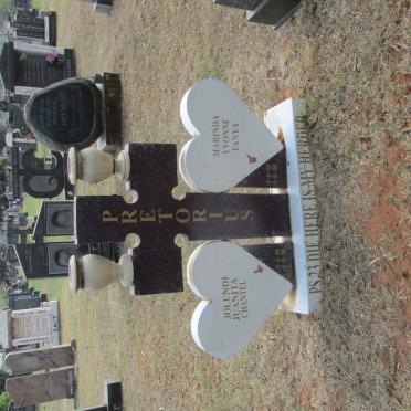 PRETORIUS Jolundi Juanita Chantel 1985-2003 :: PRETORIUS Marinda Yvonne Tanya 1987-2004