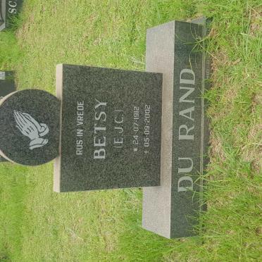 RAND E.J.C., du 1912-2002