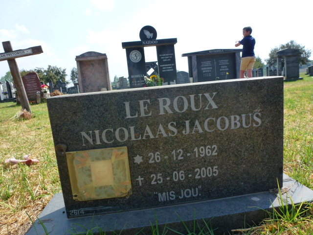 ROUX Nicolaas Jacobus, le 1962-2005