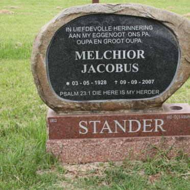 STANDER Melchior Jacobus 1928-2007