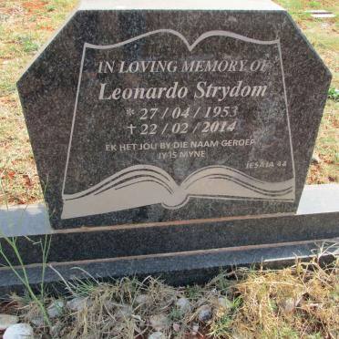 STRYDOM Leonardo 1953-2014