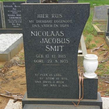 SMIT Nicolaas Jacobus 1915-1973