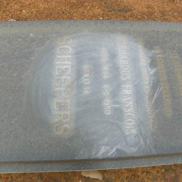 SCHEEPERS Gerhardus Franscois 1894-1980