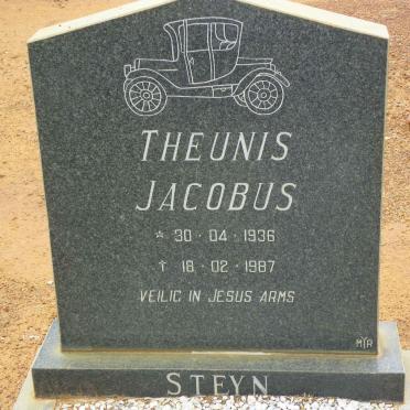 STEYN Theunis Jacobus 1936-1987