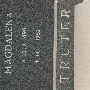 TRUTER Maria Magdalena 1896-1982