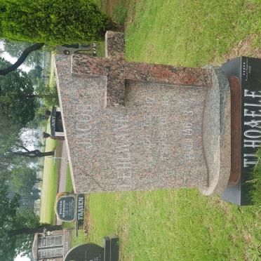 TLHOAELE Jacob Lehlewane 1956-2002