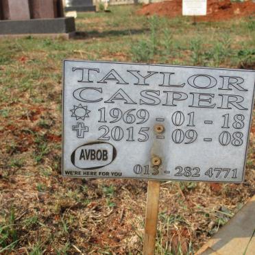 TAYLOR Casper 1969-2015