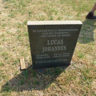 ? Lucas Johannes 1959-2005