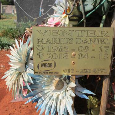 VENTER Marius Daniel 1965-2018