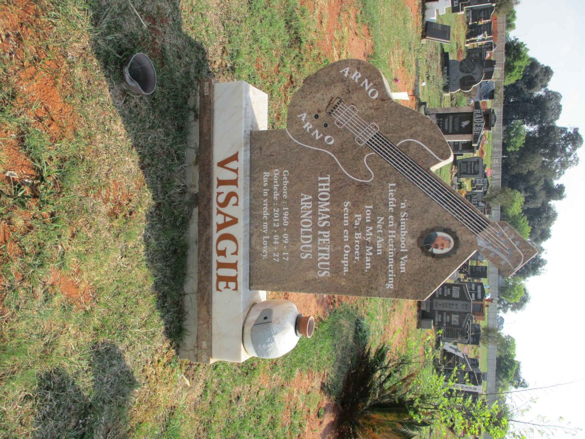 VISAGIE Thomas Petrus Arnoldus 1960-2012