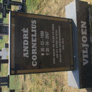 VILJOEN André Cornelius 1988-2007