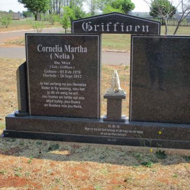 WET Cornelia Martha, de nee GRIFFIOEN 1970-2012