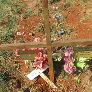 WYK Jan Willem Hendrik, van 1961–2016 :: WYK Frederick Johannes, van 1984–2019 #1