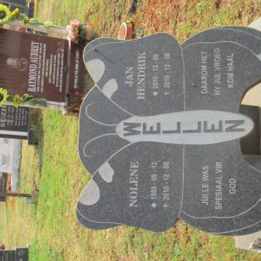 WELLEN Nolene 1989-2010 :: WELLEN Jan Hendrik 2010-2010