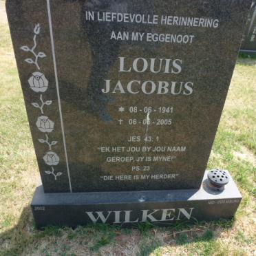 WILKEN Louis Jacobus 1941-2005