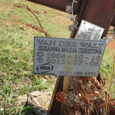 WALT Susanna Maria Christina, van der 1964-2015