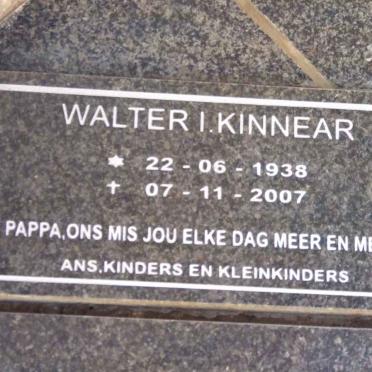 KINNEAR Walter I. 1938-2007