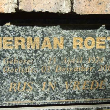 ROETS Herman 1924-2011