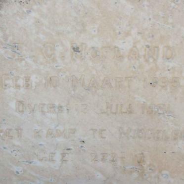 HOFLAND J.C. 1895-1901 #2