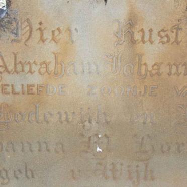 KORF Abraham Johannes 1900-1901 #2