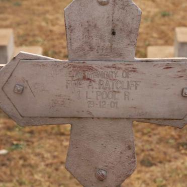 RATCLIFF A. -1901