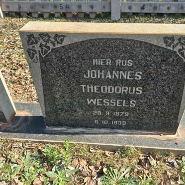 WESSELS Johannes Theodorus 1879-1930