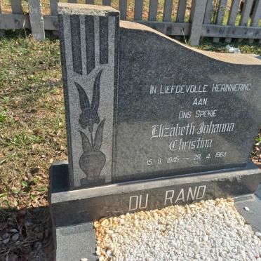 RAND Jack, du 1905-1972 :: RAND Elizabeth Johanna Christina, du 1945-1964 #3