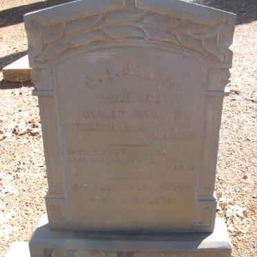 ASLETT C.J. nee BRITZ -1932