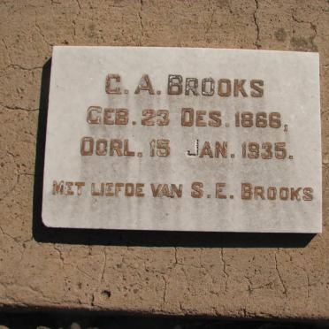 BROOKS G.A. 1866-1935