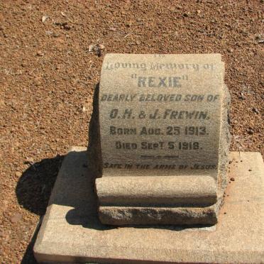 FREWIN Rexie 1913-1918