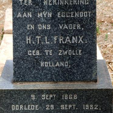 FRANX H.T.L. 1868-1932 #2